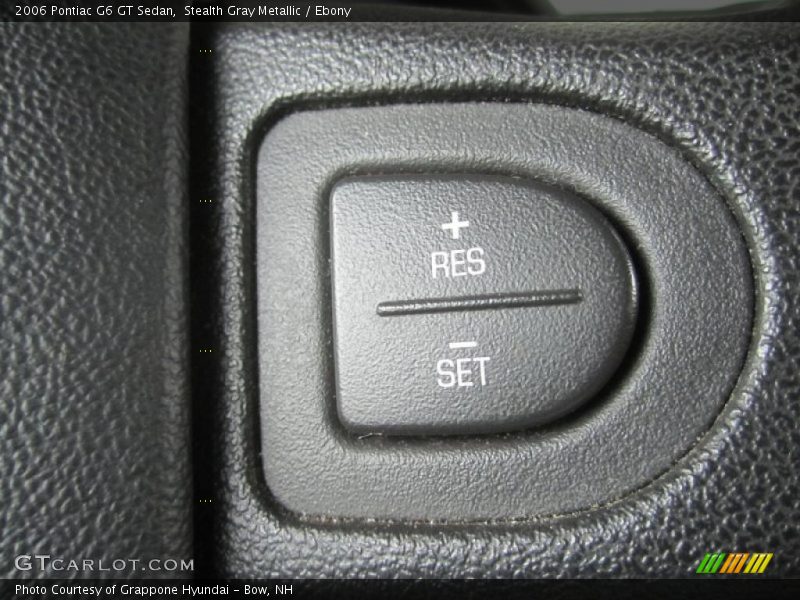 Stealth Gray Metallic / Ebony 2006 Pontiac G6 GT Sedan