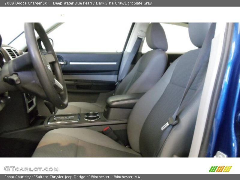 Deep Water Blue Pearl / Dark Slate Gray/Light Slate Gray 2009 Dodge Charger SXT