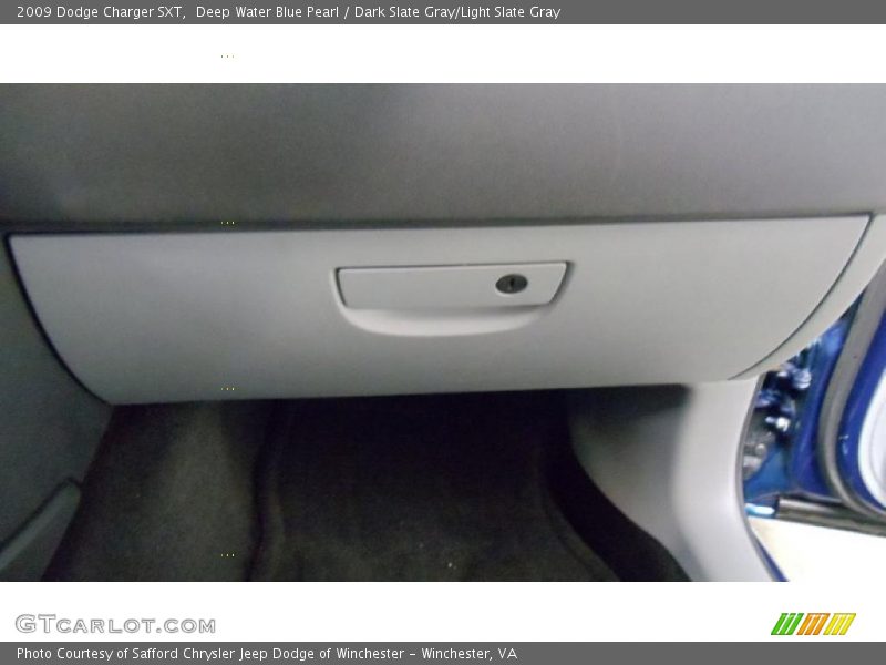Deep Water Blue Pearl / Dark Slate Gray/Light Slate Gray 2009 Dodge Charger SXT