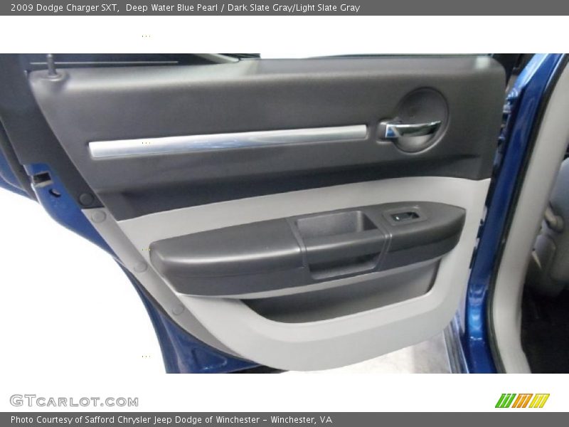 Deep Water Blue Pearl / Dark Slate Gray/Light Slate Gray 2009 Dodge Charger SXT