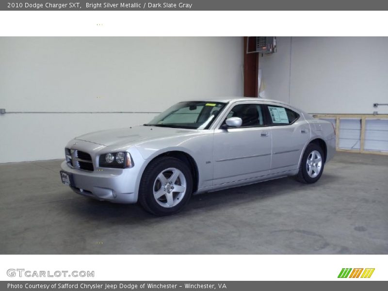 Bright Silver Metallic / Dark Slate Gray 2010 Dodge Charger SXT