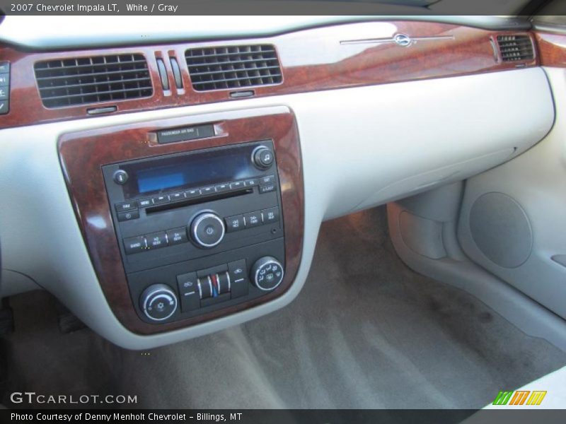 White / Gray 2007 Chevrolet Impala LT