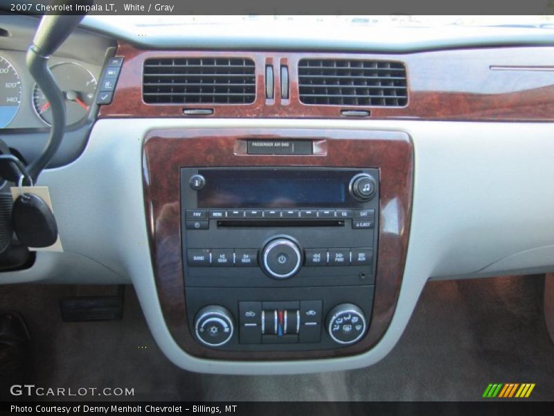 White / Gray 2007 Chevrolet Impala LT