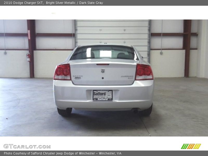 Bright Silver Metallic / Dark Slate Gray 2010 Dodge Charger SXT