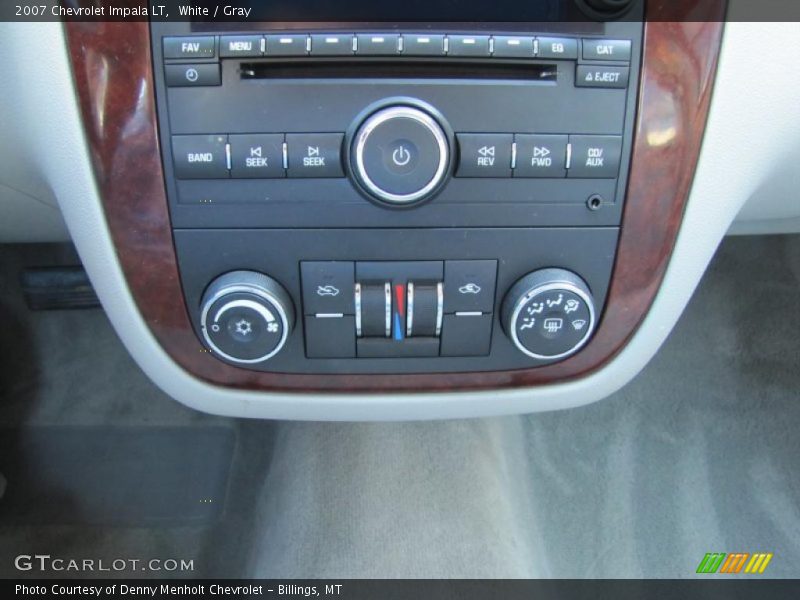 White / Gray 2007 Chevrolet Impala LT
