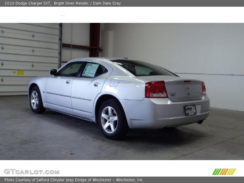 Bright Silver Metallic / Dark Slate Gray 2010 Dodge Charger SXT