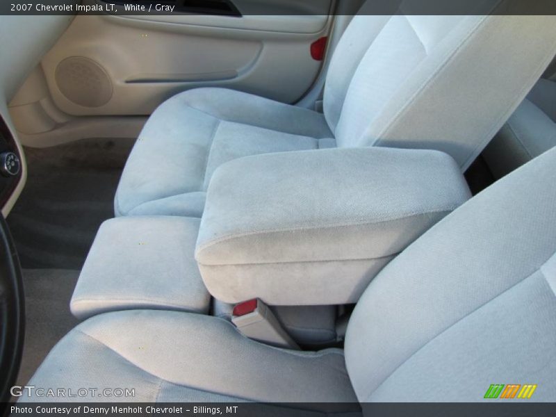 White / Gray 2007 Chevrolet Impala LT