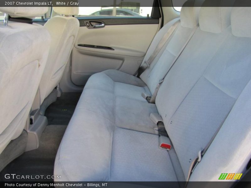 White / Gray 2007 Chevrolet Impala LT