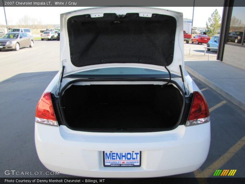 White / Gray 2007 Chevrolet Impala LT