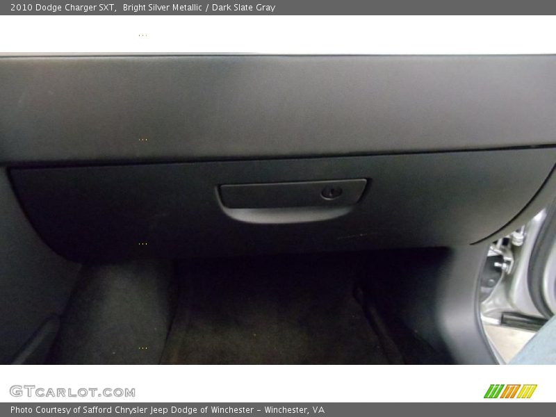 Bright Silver Metallic / Dark Slate Gray 2010 Dodge Charger SXT