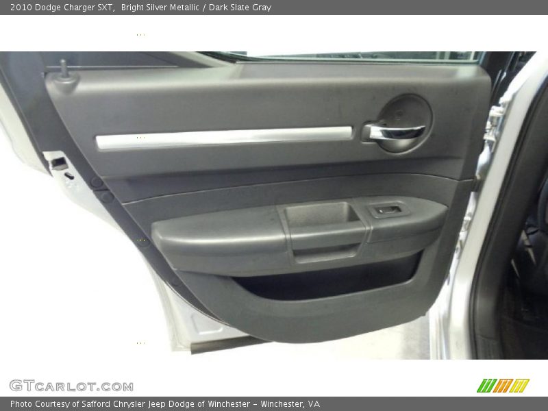 Bright Silver Metallic / Dark Slate Gray 2010 Dodge Charger SXT