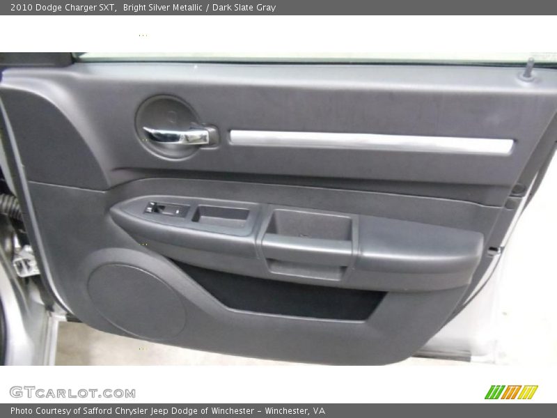 Bright Silver Metallic / Dark Slate Gray 2010 Dodge Charger SXT