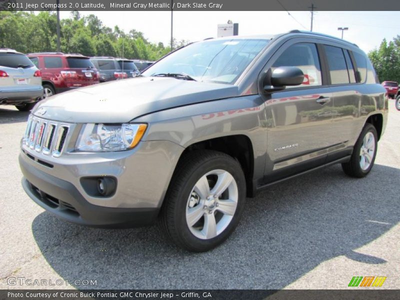 Mineral Gray Metallic / Dark Slate Gray 2011 Jeep Compass 2.0 Latitude