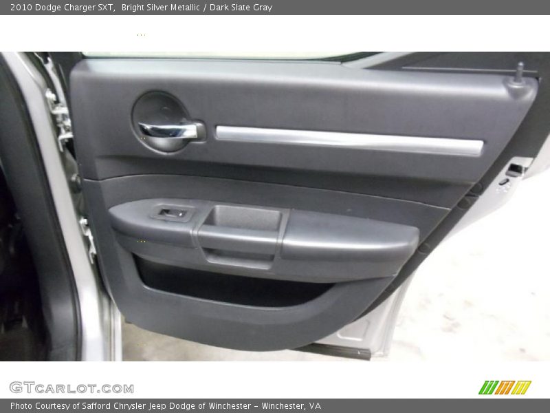 Bright Silver Metallic / Dark Slate Gray 2010 Dodge Charger SXT