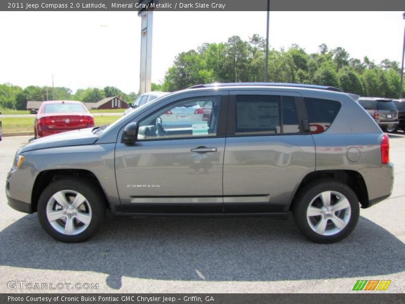 Mineral Gray Metallic / Dark Slate Gray 2011 Jeep Compass 2.0 Latitude