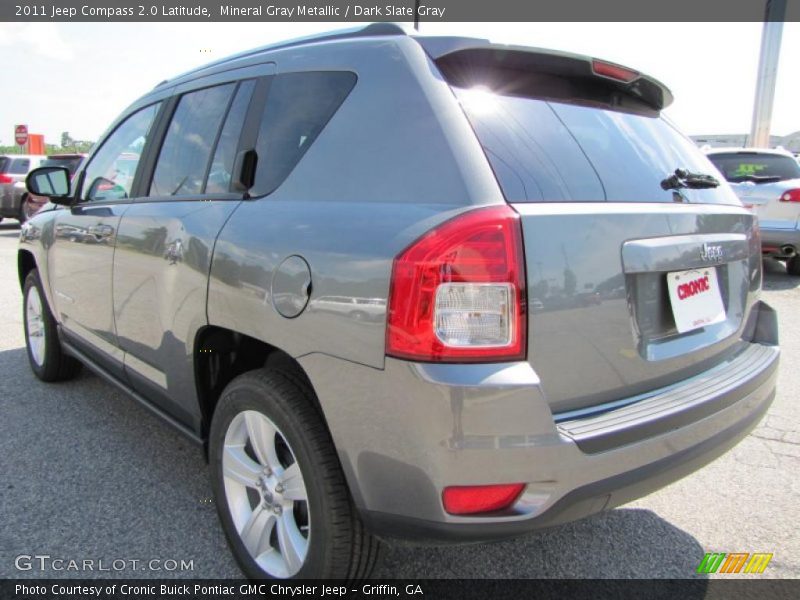 Mineral Gray Metallic / Dark Slate Gray 2011 Jeep Compass 2.0 Latitude
