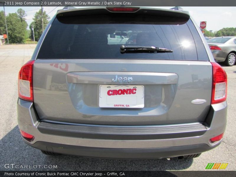 Mineral Gray Metallic / Dark Slate Gray 2011 Jeep Compass 2.0 Latitude