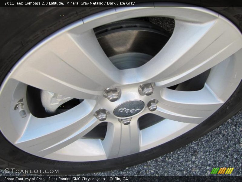 Mineral Gray Metallic / Dark Slate Gray 2011 Jeep Compass 2.0 Latitude