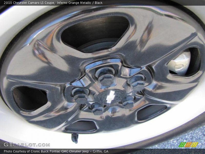 Inferno Orange Metallic / Black 2010 Chevrolet Camaro LS Coupe