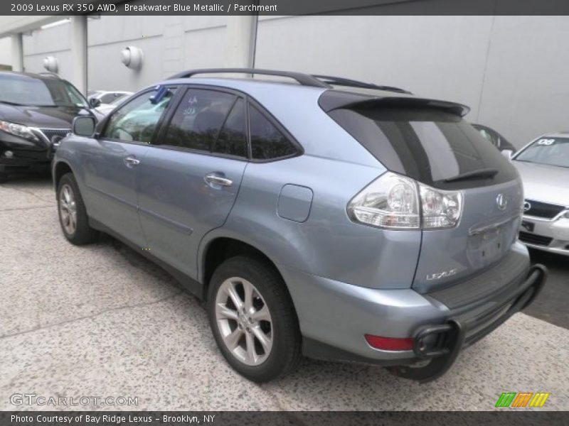 Breakwater Blue Metallic / Parchment 2009 Lexus RX 350 AWD
