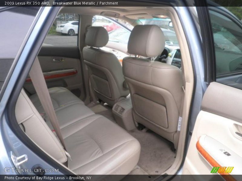 Breakwater Blue Metallic / Parchment 2009 Lexus RX 350 AWD