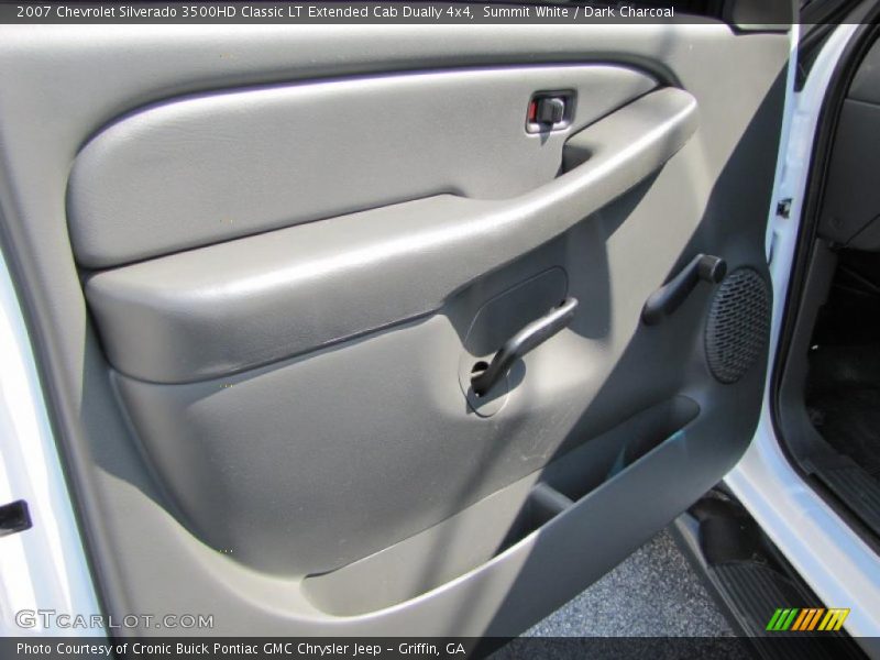 Summit White / Dark Charcoal 2007 Chevrolet Silverado 3500HD Classic LT Extended Cab Dually 4x4
