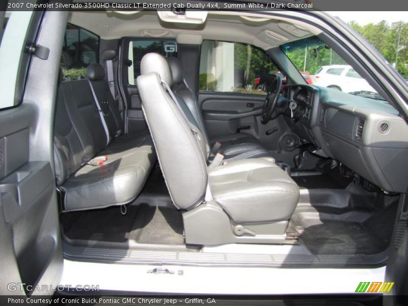 Summit White / Dark Charcoal 2007 Chevrolet Silverado 3500HD Classic LT Extended Cab Dually 4x4