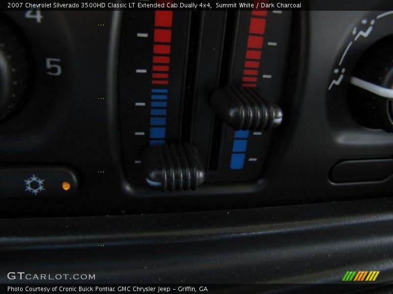 Summit White / Dark Charcoal 2007 Chevrolet Silverado 3500HD Classic LT Extended Cab Dually 4x4