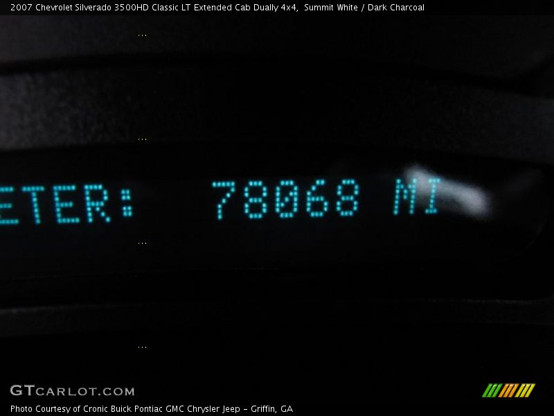 Summit White / Dark Charcoal 2007 Chevrolet Silverado 3500HD Classic LT Extended Cab Dually 4x4