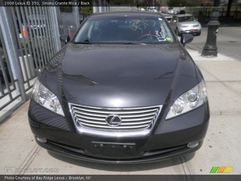 Smoky Granite Mica / Black 2008 Lexus ES 350