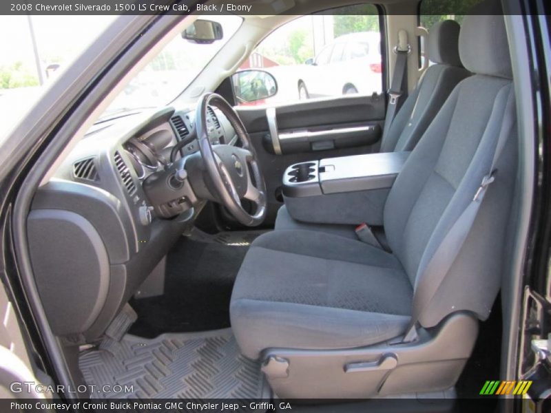 Black / Ebony 2008 Chevrolet Silverado 1500 LS Crew Cab