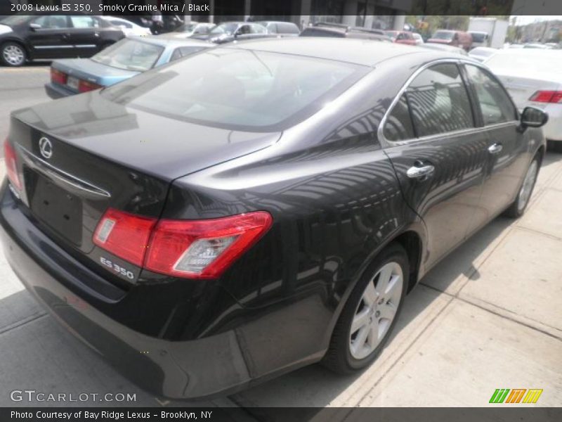Smoky Granite Mica / Black 2008 Lexus ES 350