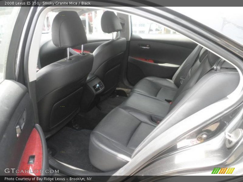 Smoky Granite Mica / Black 2008 Lexus ES 350