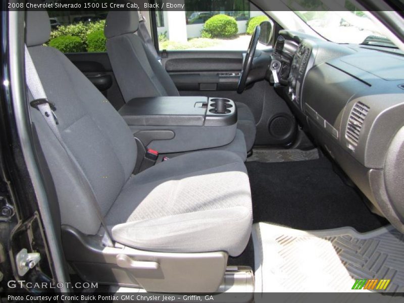 Black / Ebony 2008 Chevrolet Silverado 1500 LS Crew Cab