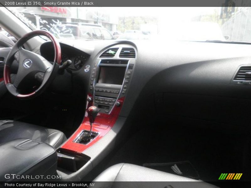 Smoky Granite Mica / Black 2008 Lexus ES 350