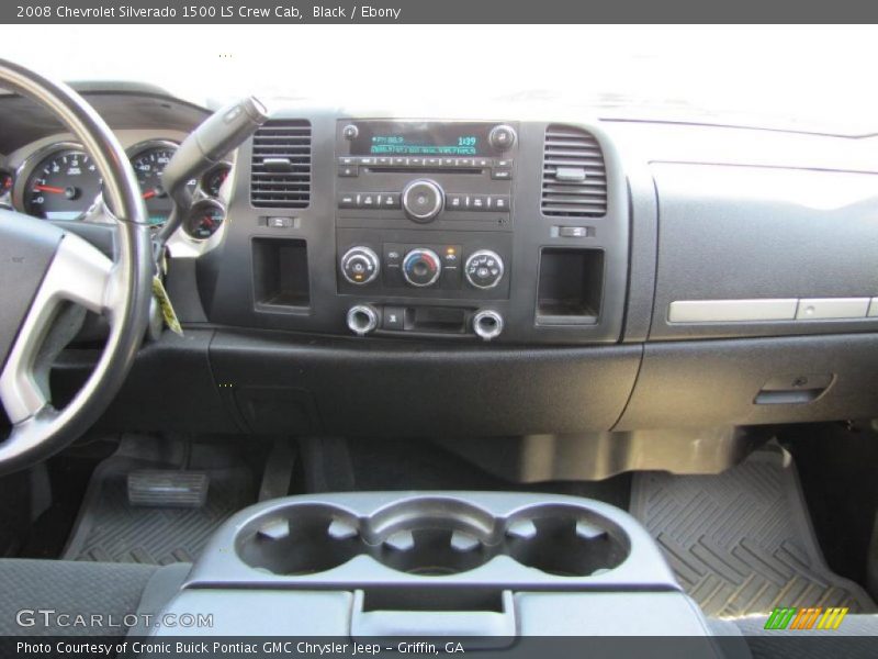 Black / Ebony 2008 Chevrolet Silverado 1500 LS Crew Cab