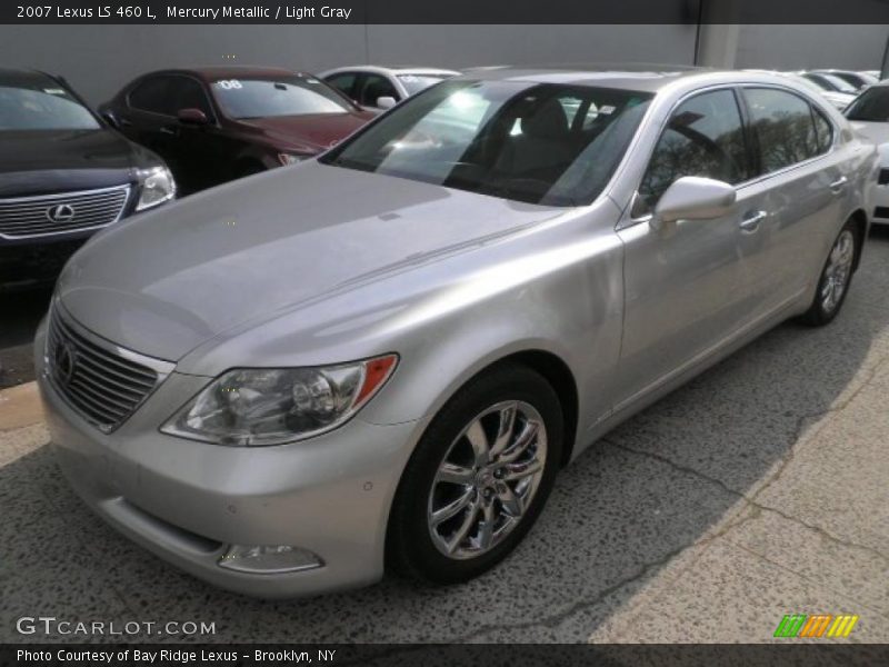 Mercury Metallic / Light Gray 2007 Lexus LS 460 L