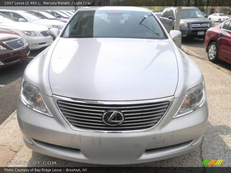 Mercury Metallic / Light Gray 2007 Lexus LS 460 L