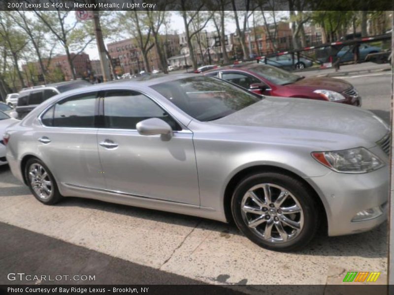 Mercury Metallic / Light Gray 2007 Lexus LS 460 L