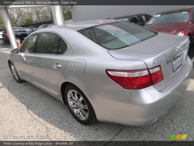 Mercury Metallic / Light Gray 2007 Lexus LS 460 L