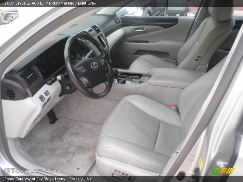 Mercury Metallic / Light Gray 2007 Lexus LS 460 L