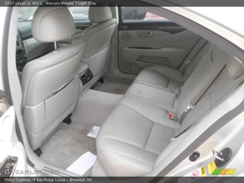 Mercury Metallic / Light Gray 2007 Lexus LS 460 L