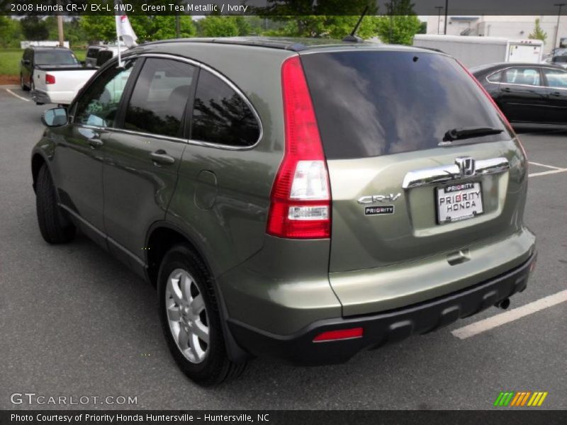 Green Tea Metallic / Ivory 2008 Honda CR-V EX-L 4WD