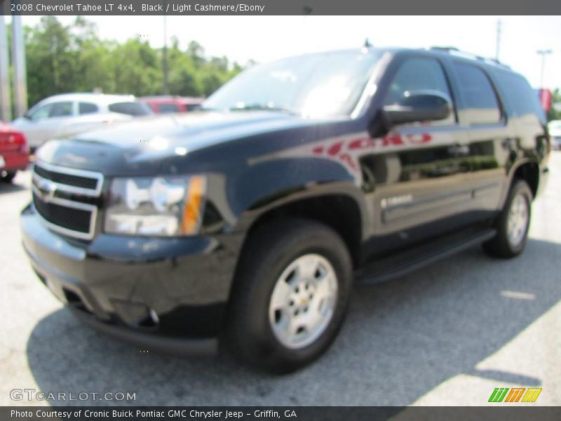 Black / Light Cashmere/Ebony 2008 Chevrolet Tahoe LT 4x4