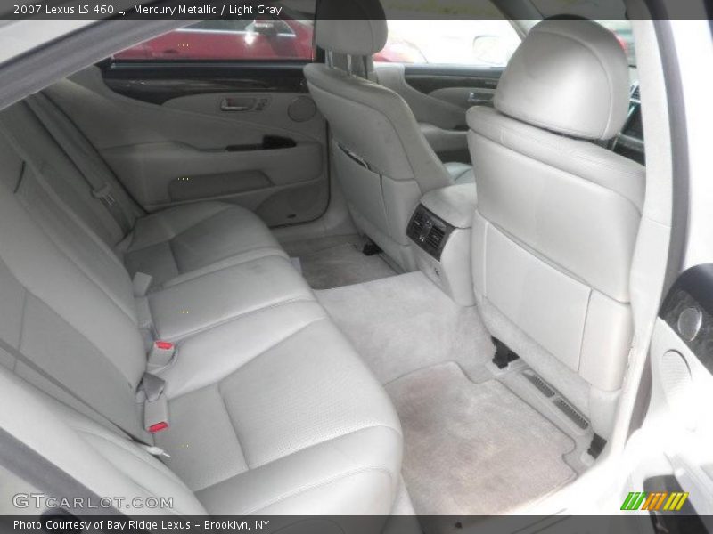 Mercury Metallic / Light Gray 2007 Lexus LS 460 L