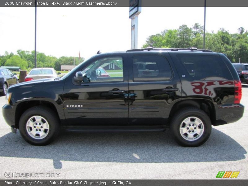 Black / Light Cashmere/Ebony 2008 Chevrolet Tahoe LT 4x4