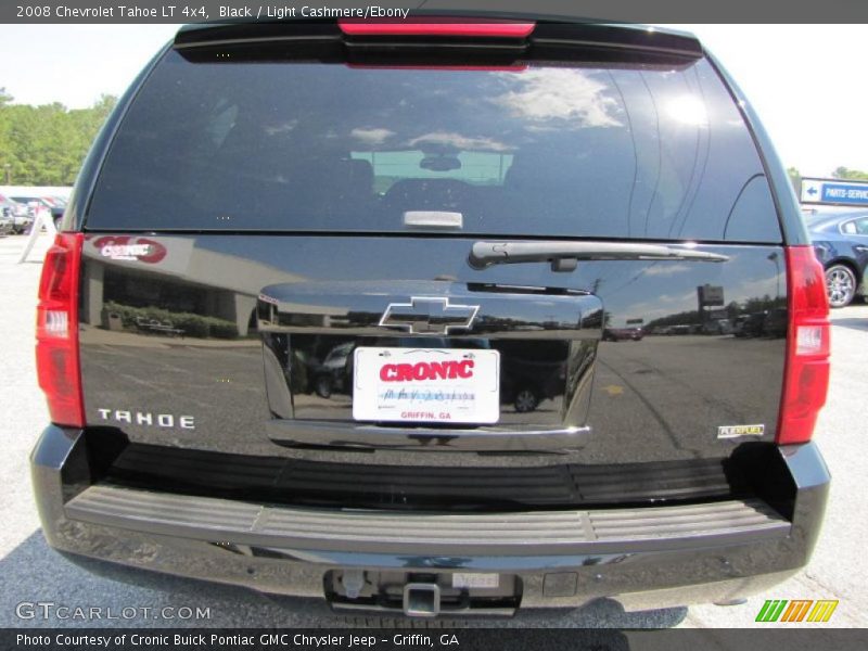 Black / Light Cashmere/Ebony 2008 Chevrolet Tahoe LT 4x4