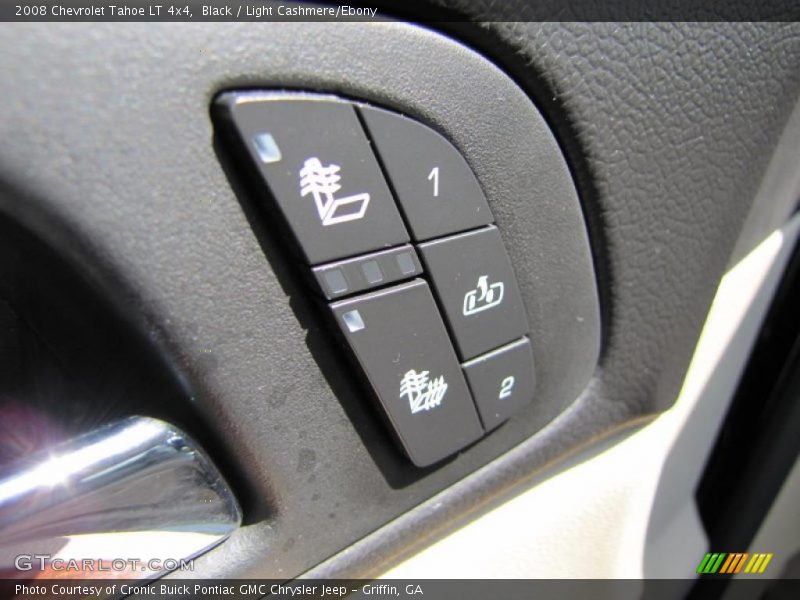 Black / Light Cashmere/Ebony 2008 Chevrolet Tahoe LT 4x4
