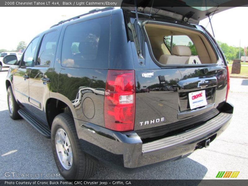 Black / Light Cashmere/Ebony 2008 Chevrolet Tahoe LT 4x4