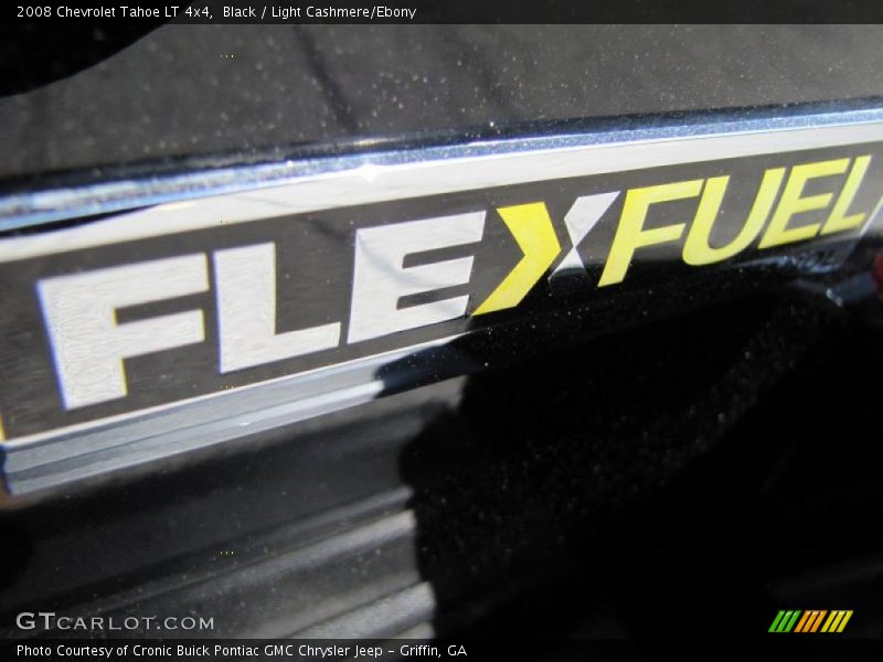 Black / Light Cashmere/Ebony 2008 Chevrolet Tahoe LT 4x4